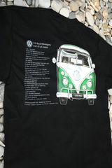 Ανδρικό κοντομάνικο μπλούζα Original Full Scale VW Bus Green Vintage T-Shirt Size M L XL WT649-thumb-10