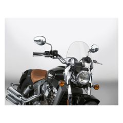 NC SwitchBlader Quick Release Windshield DeflectorT Clear-thumb-1