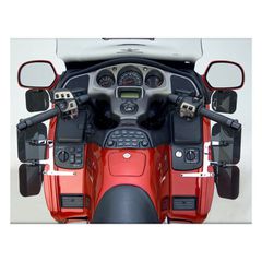 National Cycle fairing mount wing deflectors dark tinted