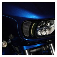 Custom Dynamics, Road Glide LED vent inserts. Black-thumb-5