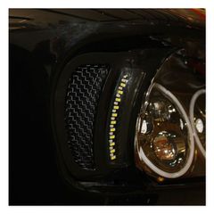 Custom Dynamics, Road Glide LED vent inserts. Black-thumb-1