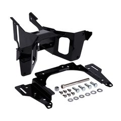MCS, M8 low rider fairing bracket kit. Black-thumb-1