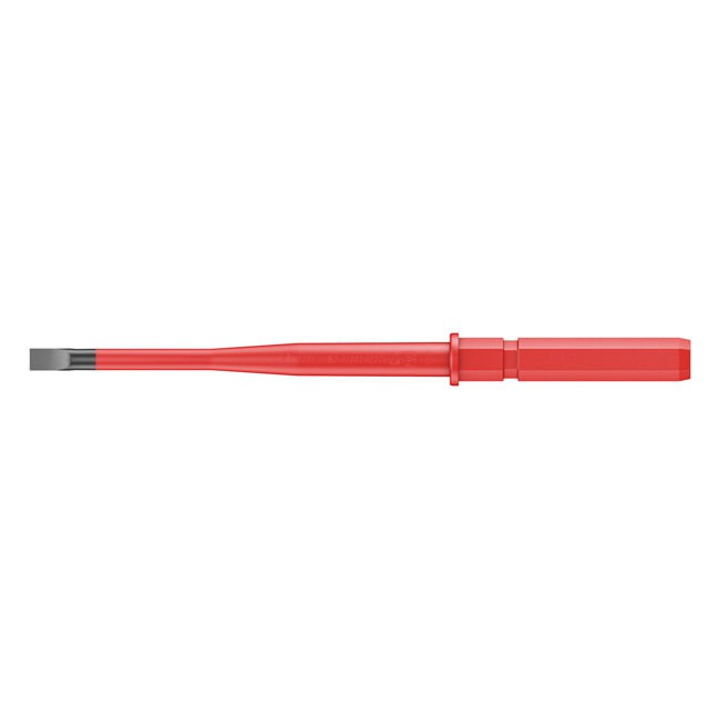 Wera compact inter-changeable screwdriver shaft slotted