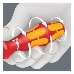 Wera screwdriver VDE Insulated for Phillips screws-thumb-6
