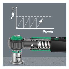 Wera, Safe-Torque A1 adjustable torque wrench 1/4"-thumb-2