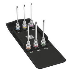 Wera Zyklop 1/2" drive extended Torxr socket bit set