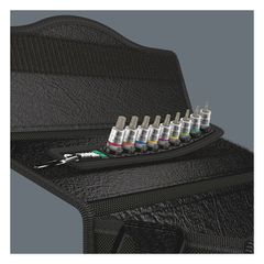 Wera socket belt with 1/4" drive Torxr socket bits-thumb-6