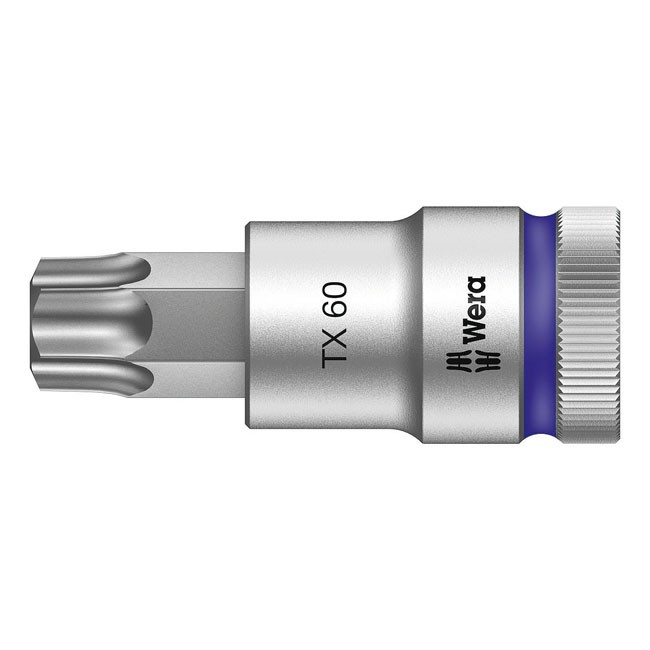 Wera Zyklop 1/2" Torxr socket bit with holding function