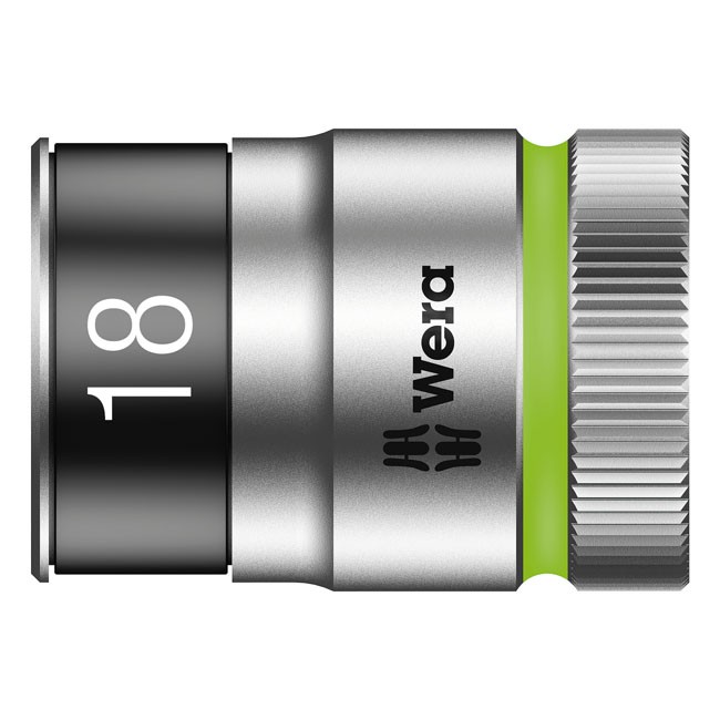 Wera Zyklop 1/2" socket with holding function - Metric 18.0