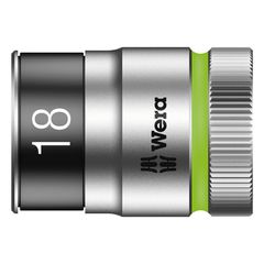 Wera Zyklop 1/2" socket with holding function - Metric 18.0