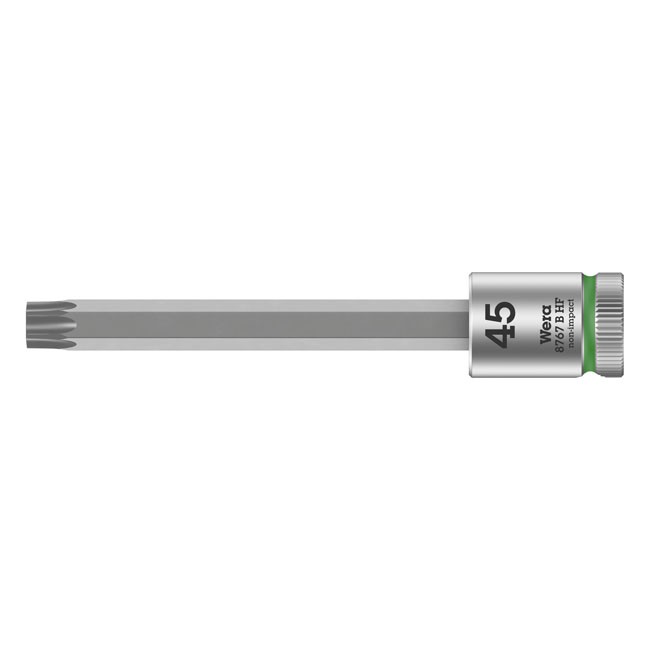 Wera Zyklop 3/8" Torxr socket bit TX45 with holding function