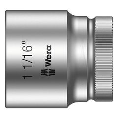 Wera Zyklop 1/2" socket - US sizes 1-1/16"