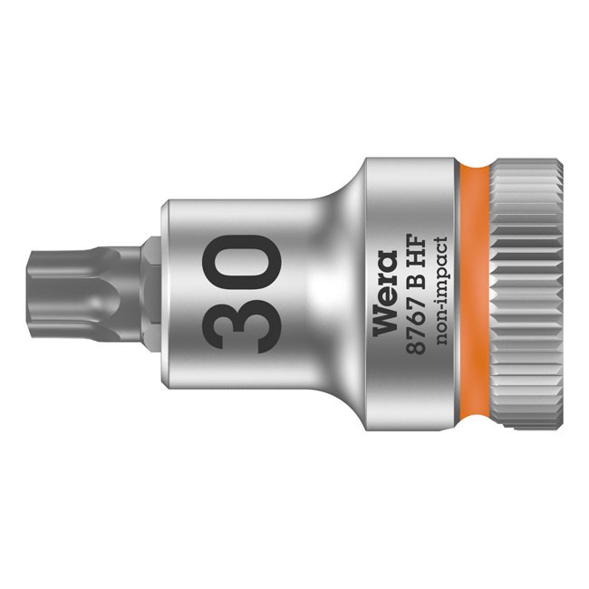 Wera Zyklop 3/8" Torxr socket bit TX30 with holding function