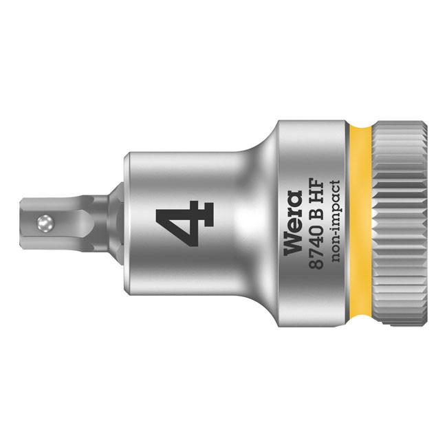 Wera Zyklop 3/8" Hex socket bit with holding function Metric
