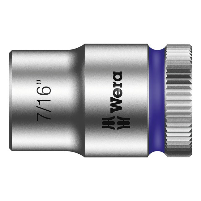 Wera Zyklop 3/8" socket - US sizes 7/16"