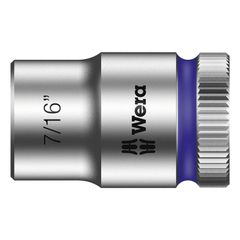 Wera Zyklop 3/8" socket - US sizes 7/16"