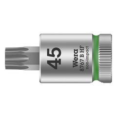 Wera Zyklop 3/8" Torxr socket bit TX45 with holding function
