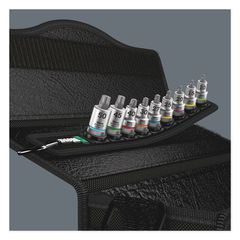 Wera socket belt with 3/8" drive Torxr socket bits-thumb-6