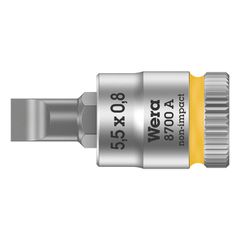 Wera Zyklop 1/4" Slotted socket bit