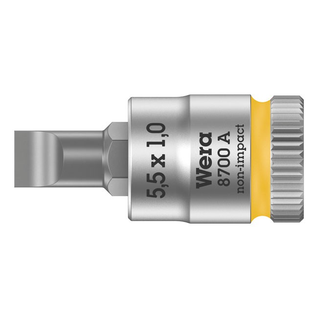 Wera Zyklop 1/4" Slotted socket bit