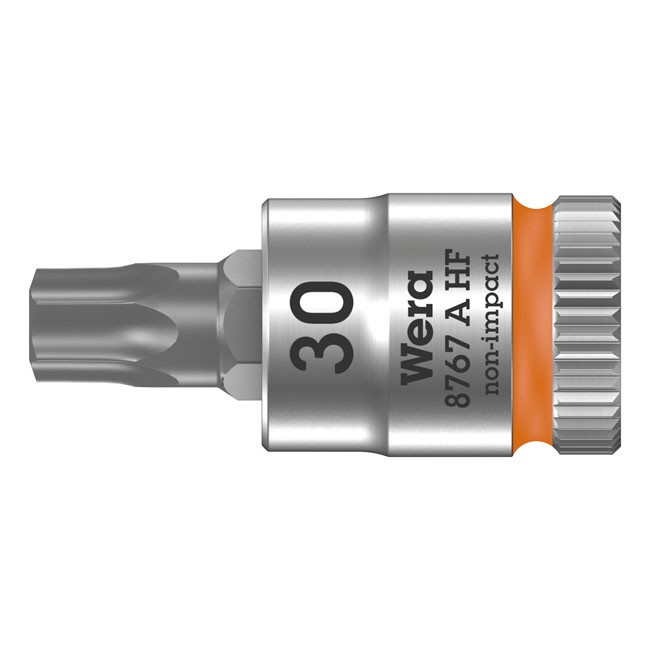 Wera Zyklop 1/4" Torxr socket bit with holding function