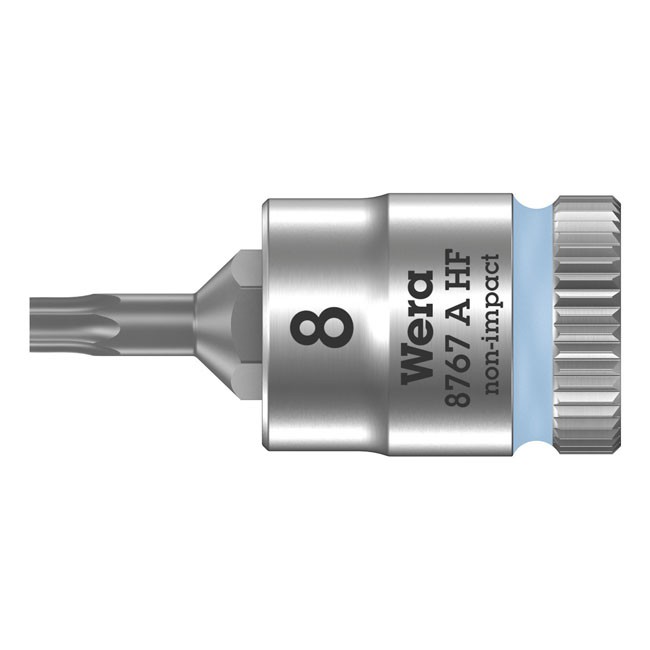 Wera Zyklop 1/4" Torxr socket bit with holding function