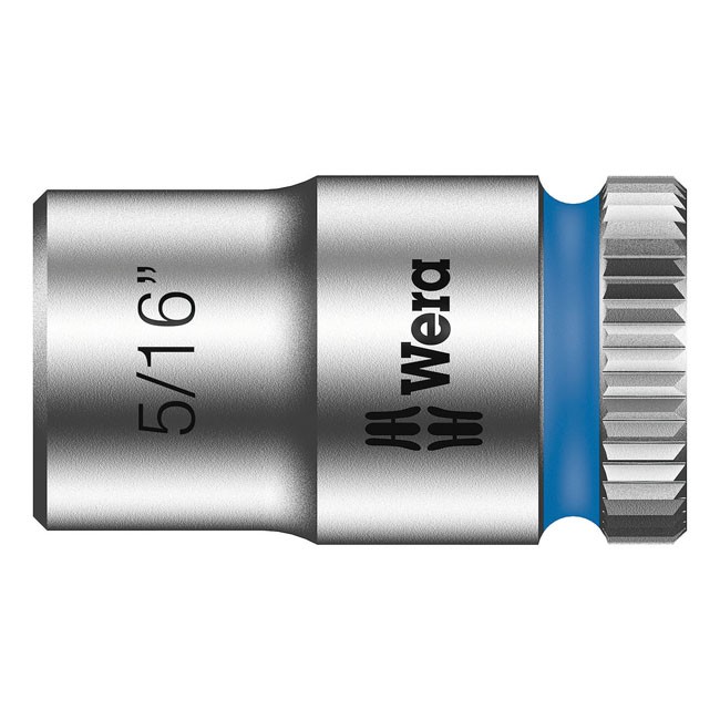 Wera Zyklop 1/4" socket - US sizes 5/16"
