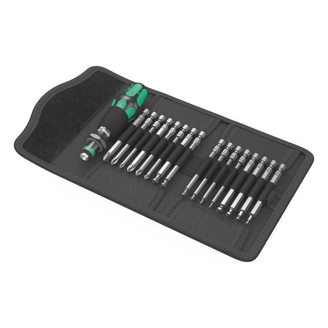 Wera bit pouch, bits & handle kit Kraftform Kompakt 66 KK