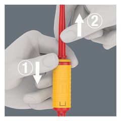 Wera adjustable torque handle VDE Kraftform-thumb-7