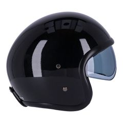 Roeg Κράνος open-face με ενσωματωμένο visor | Sundown gloss black - L