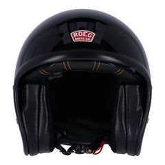 Roeg Κράνος open-face με ενσωματωμένο visor | Sundown gloss black - S-thumb-9