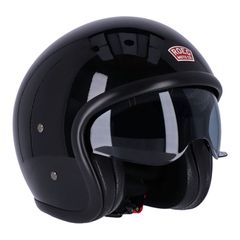 Roeg Κράνος open-face με ενσωματωμένο visor | Sundown gloss black - S-thumb-1