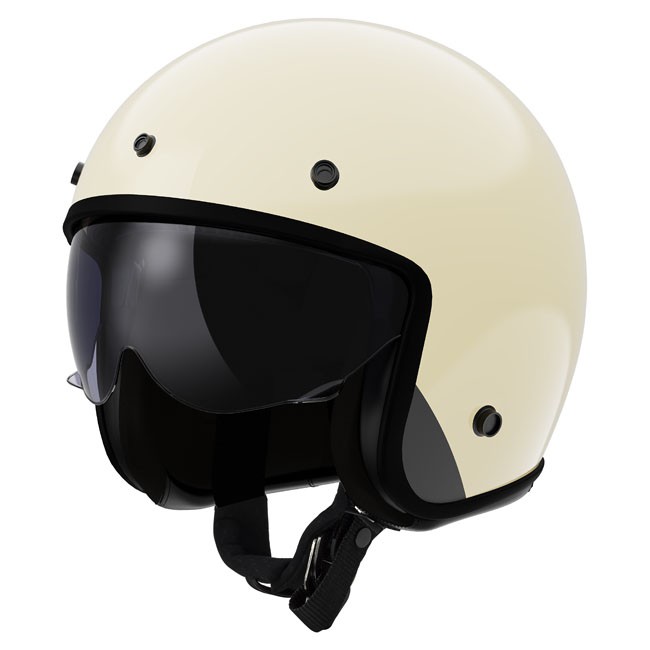 LS2 Bob II Solid helmet cream - M