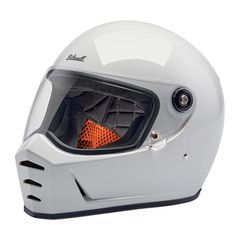 Biltwell Κράνος Μοτοσυκλέτας Lane Splitter full-face άσπρο | Helmet gloss white - M