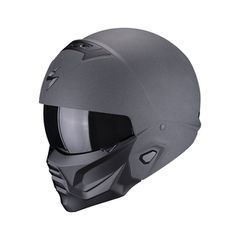 Κράνος Μοτοσυκλέτας full face Scorpion Exo-combat II helmet dark grey - S
