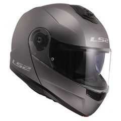 LS2 Strobe II helmet matt titanium - S-thumb-2
