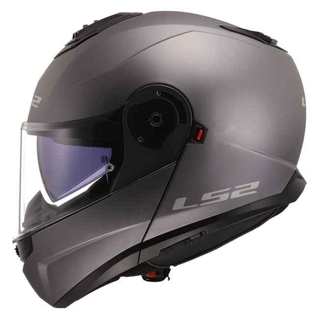 LS2 Strobe II helmet matt titanium - S