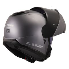 LS2 Strobe II helmet matt titanium - S-thumb-5