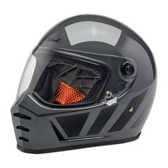 Biltwell Κράνος full-face Αναβάτη Μοτοσυκλέτας Lane Splitter helmet grey inertia - XL