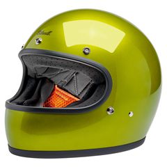 Biltwell Κράνος κλειστού τύπου Gringo helmet Metallic Lime - XS