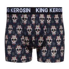 King Kerosin Sugar skull underwear black - M