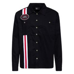King Kerosin Πουκάμισο Μακρυμάνικο Los Angeles Supply Co μαύρο shirt black - XL