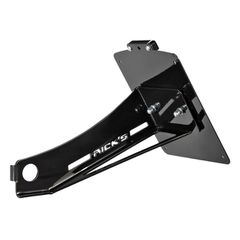 Rick''s Motorcycles, side mount License plate bracket. Black-thumb-1
