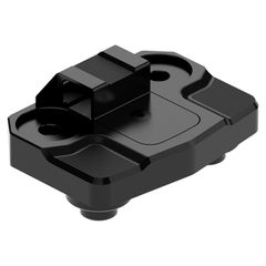 Rick''s Motorcycles, Clubstyle riser relocation 40mm. Black