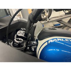 Rick''s Motorcycles, Relocation plate. Black-thumb-3