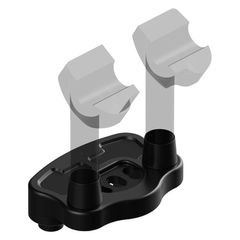 Rick''s Motorcycles, Relocation plate. Black-thumb-1