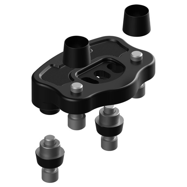 Rick''s Motorcycles, Relocation plate. Black