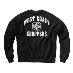 West Coast Choppers Φούτερ Iron μαύρο WCC Oversized sweatshirt black - L