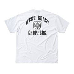 West Coast Choppers Κοντομάνικη Μπλούζα Iron άσπρη WCC Oversized t-shirt white - 2XL