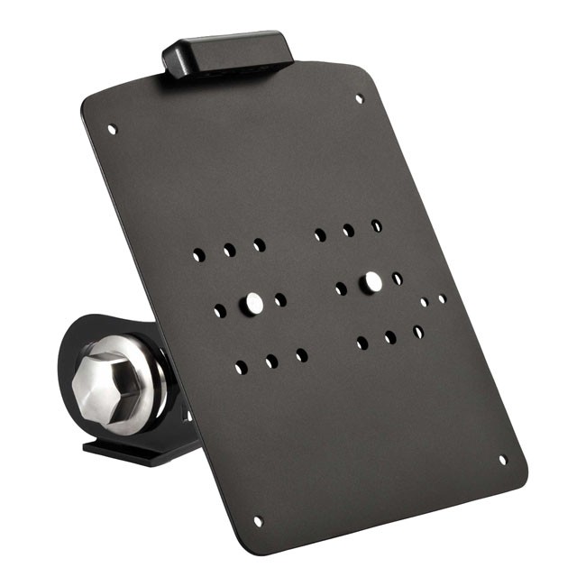 Rick''s Motorcycles, side mount License plate bracket. Black